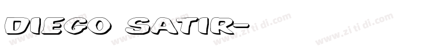 Diego Satir字体转换